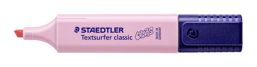 Textsurfer Classic Pastel Lys Karmin